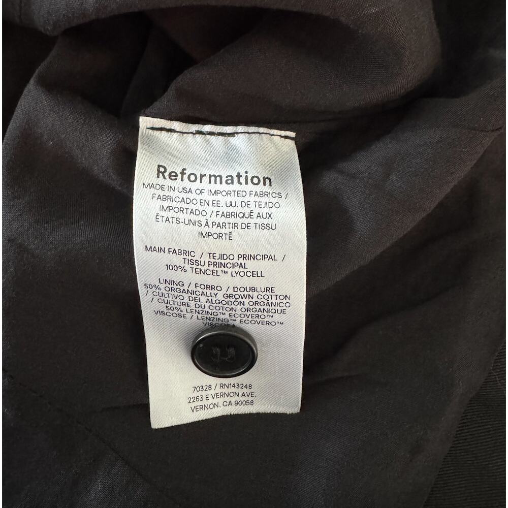 Reformation Lottie Vest Black - Picture 9 of 12